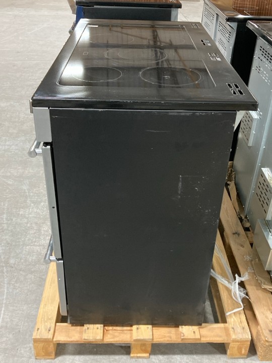 Lot 205  
            Marchington SR10 - Delivery or Collection 

                
BELLING FARMHOUSE 110E 110CM RANGE COOKER IN GREY MODEL: 444444149 ORIGINAL RRP: ... - Image 4