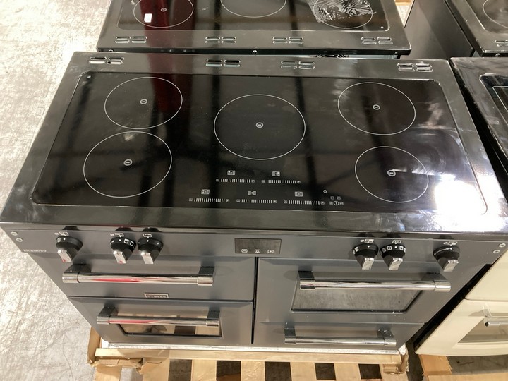 Lot 208  
            Marchington SR10 - Delivery or Collection 

                
STOVES 110CM ELECTRIC RANGE COOKER WITH INDUCTION HOB: MODEL S1100EI - ORIGINAL R...