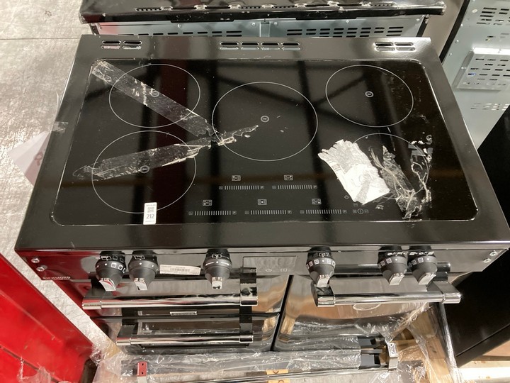 Lot 212  
            Marchington SR10 - Delivery or Collection 

                
STOVES RICHMOND DELUXE 90CM RANGE COOKER WITH INDUCTION HOB IN BLACK : MODEL D900... - Image 2