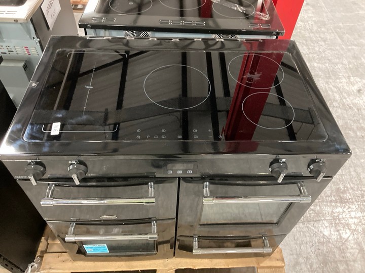 Lot 215  
            Marchington SR10 - Delivery or Collection 

                
BELLING FARMHOUSE 100CM RANGE COOKER WITH INDUCTION HOB: MODEL 100EI - ORIGINAL R...