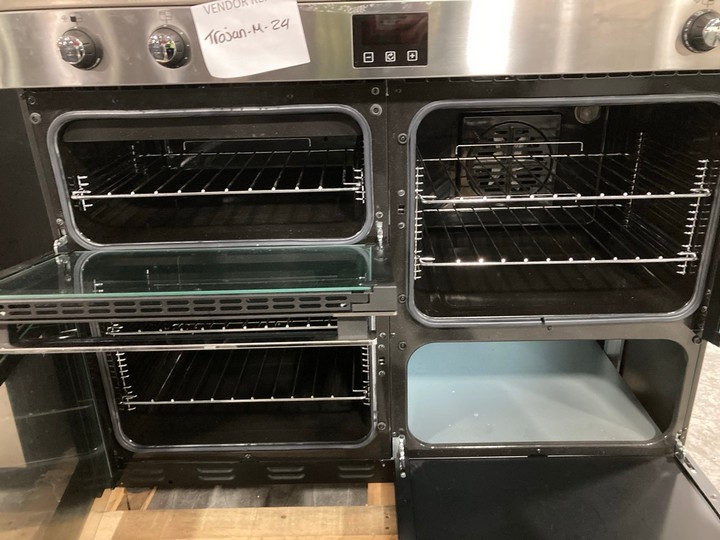 Lot 225  
            Marchington SR10 - Delivery or Collection 

                
BELLING COOKCENTRE 110CM ELECTRIC RANGE COOKER WITH INDUCTION HOB: MODEL 110EI - ...