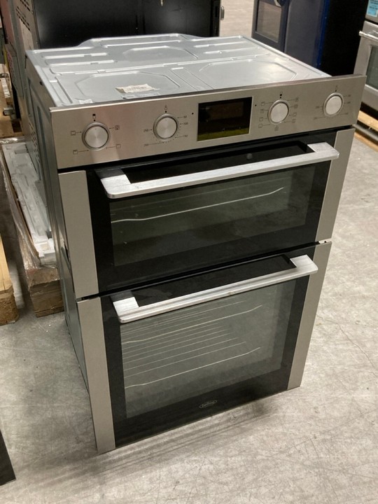 Lot 228  
            Marchington SR10 - Delivery or Collection 

                
BELLING BUILT IN DOUBLE ELECTRIC OVEN : MODEL BI903MFC - ORIGINAL RRP £499: LOCAT...