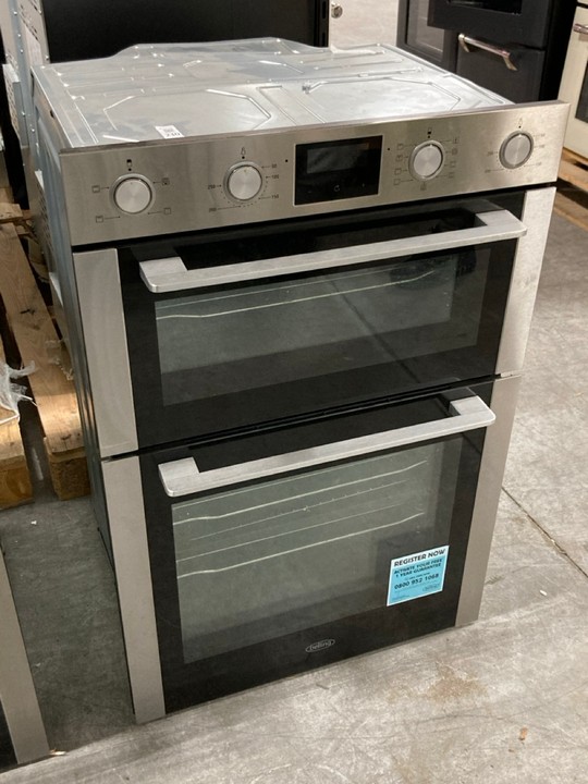 Lot 230  
            Marchington SR10 - Delivery or Collection 

                
BELLING BUILT IN DOUBLE ELECTRIC OVEN : MODEL BI903MFC - ORIGINAL RRP £499: LOCAT...