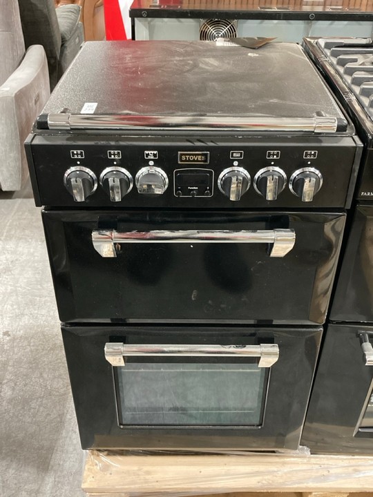 Lot 239  
            Marchington SR10 - Delivery or Collection 

                
STOVES RICHMOND 55CM ELECTRIC MINI RANGE COOKER: MODEL 550E - ORIGINAL RRP £549: ...