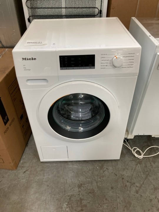Lot 255  
            Marchington SR10 - Delivery or Collection 

                
MIELE ADVANTAGE 8KG WASHING MACHINE : MODEL WCA132WCS - ORIGINAL RRP £599: LOCATI...