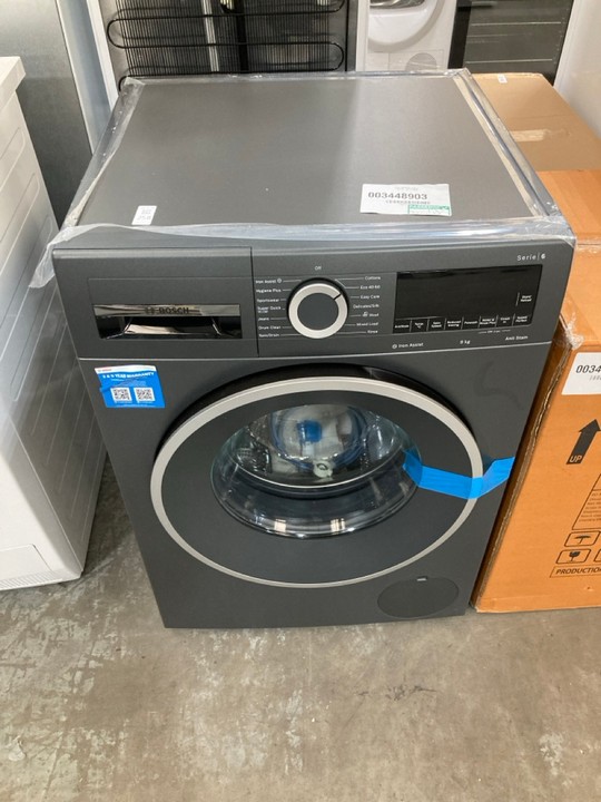 Lot 258  
            Marchington SR10 - Delivery or Collection 

                
BOSCH 9KG WASHING MACHINE: MODEL WGG244ZCGB - ORIGINAL RRP £549: LOCATION - A5