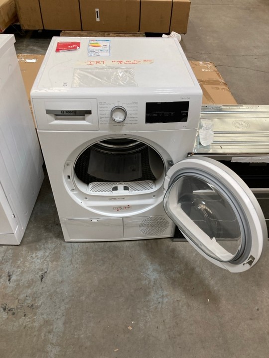 Lot 277  
            Marchington SR10 - Delivery or Collection 

                
BOSCH 8KG CONDENSER DRYER: MODEL WTN83203GB - ORIGINAL RRP £479: LOCATION - A5 - Image 2