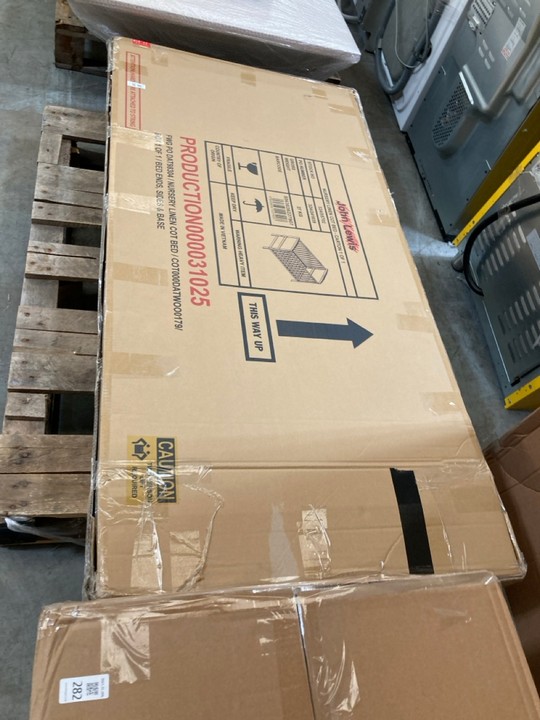 Lot 281  
            Marchington SR10 - Delivery or Collection 

                
JOHN LEWIS & PARTNERS NURSERY COT BED IN LINEN: LOCATION - A5 - Image 3