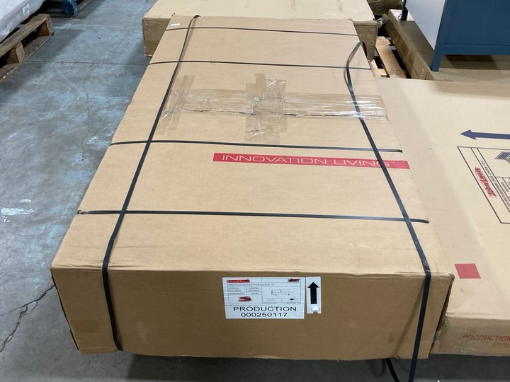 Lot 286  
            Marchington SR10 - Delivery or Collection 

                
INNOVATION LIVING RECAST PLUS SOFA BED IN NIST BLUE FABRIC - ORIGINAL RRP £1199: ... - Image 3