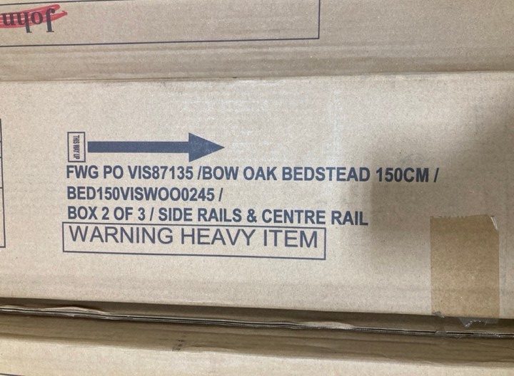 Lot 289  
            Marchington SR10 - Delivery or Collection 

                
JOHN LEWIS & PARTNERS BOW KING SIZE BED FRAME IN OAK - ORIGINAL RRP £599: LOCATIO...