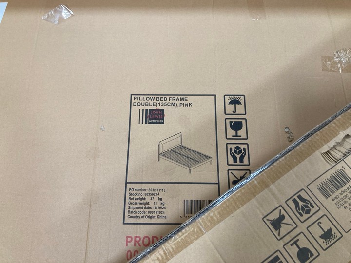 Lot 293  
            Marchington SR10 - Delivery or Collection 

                
JOHN LEWIS & PARTNERS MIRA EXTENDING TABLE IN BROWN CERAMIC ORIGINAL RRP: £1549: ... - Image 3