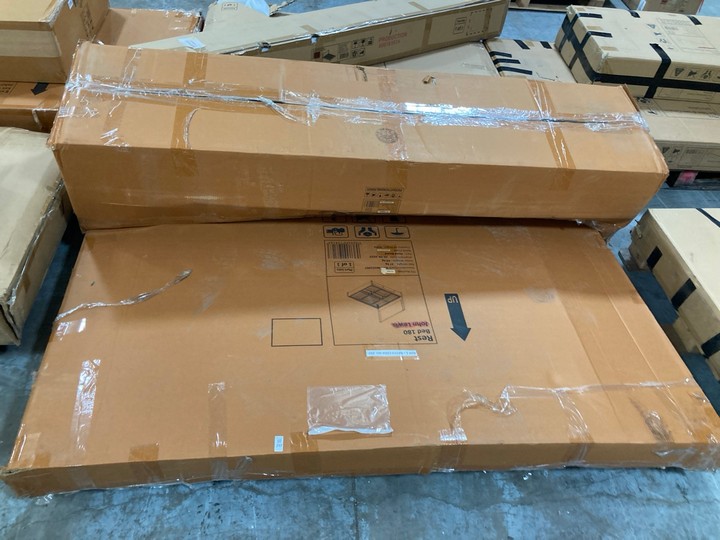 Lot 297  
            Marchington SR10 - Delivery or Collection 

                
JOHN LEWIS & PARTNERS REST 4 DRAWER SUPER KING SIZE BED FRAME ORIGINAL RRP: £1699...