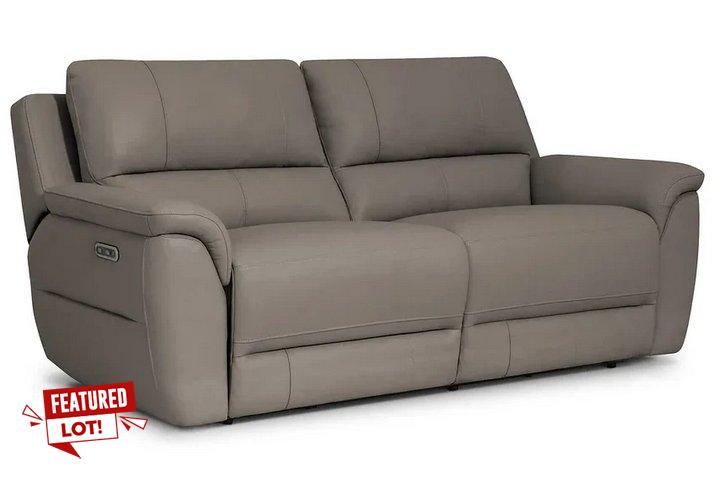 Lot 2  
            Marchington SR10 - Delivery or Collection 

                
OAK FURNITURELAND THEO 3 SEATER POWER RECLINER SOFA IN ELEPHANT GREY LEATHER - OR...