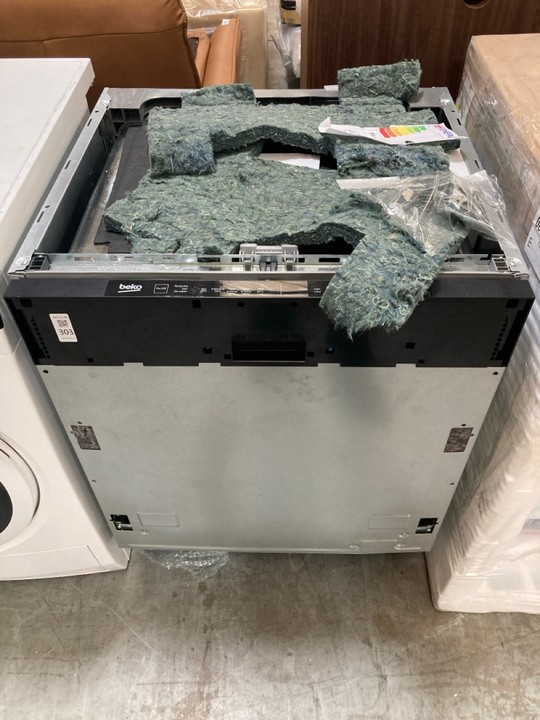 Lot 303  
            Marchington SR10 - Delivery or Collection 

                
BEKO INTEGRATED DISHWASHER: MODEL DIN15X20 - ORIGINAL RRP £249: LOCATION - A6