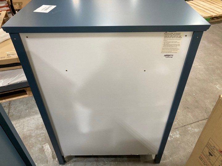 Lot 310  
            Marchington SR10 - Delivery or Collection 

                
JOHN LEWIS & PARTNERS WILTON 2 + 4 DRAWER CHEST IN DENIM BLUE ORIGINAL RRP: £348:... - Image 4
