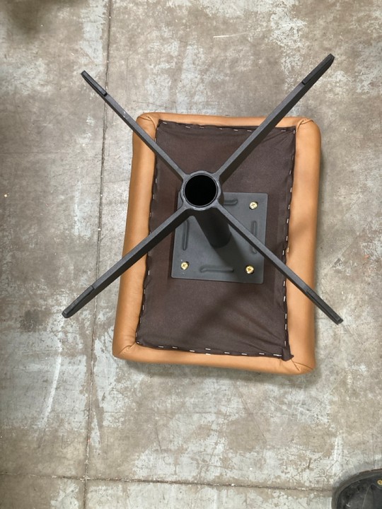 Lot 313  
            Marchington SR10 - Delivery or Collection 

                
JOHN LEWIS & PARTNERS RELAXED RECLINER CHAIR WITH FOOTSTOOL IN TAN LEATHER ORIGIN... - Image 4