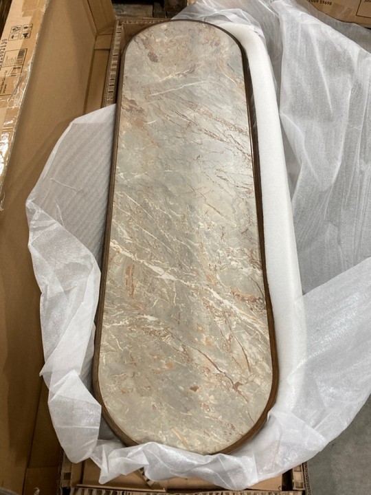 Lot 317  
            Marchington SR10 - Delivery or Collection 

                
JOHN LEWIS & PARTNERS SCULPT CONSOLE TABLE WITH CERAMIC TOP ORIGINAL RRP: £578: L...