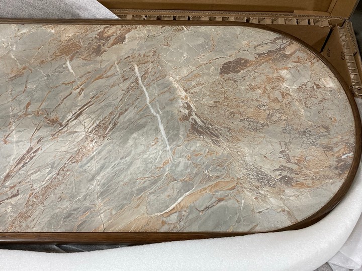 Lot 317  
            Marchington SR10 - Delivery or Collection 

                
JOHN LEWIS & PARTNERS SCULPT CONSOLE TABLE WITH CERAMIC TOP ORIGINAL RRP: £578: L...