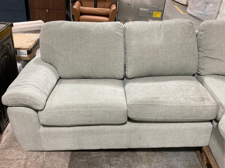 Lot 321  
            Marchington SR10 - Delivery or Collection 

                
JOHN LEWIS & PARTNERS CAMDEN 5 SEATER CORNER END CHAISE UNIT IN CHENILLE SEAGRASS... - Image 2