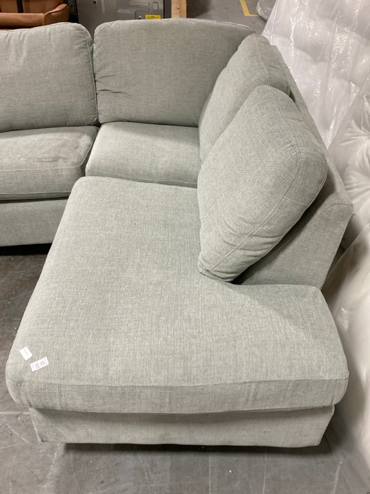 Lot 321  
            Marchington SR10 - Delivery or Collection 

                
JOHN LEWIS & PARTNERS CAMDEN 5 SEATER CORNER END CHAISE UNIT IN CHENILLE SEAGRASS... - Image 3