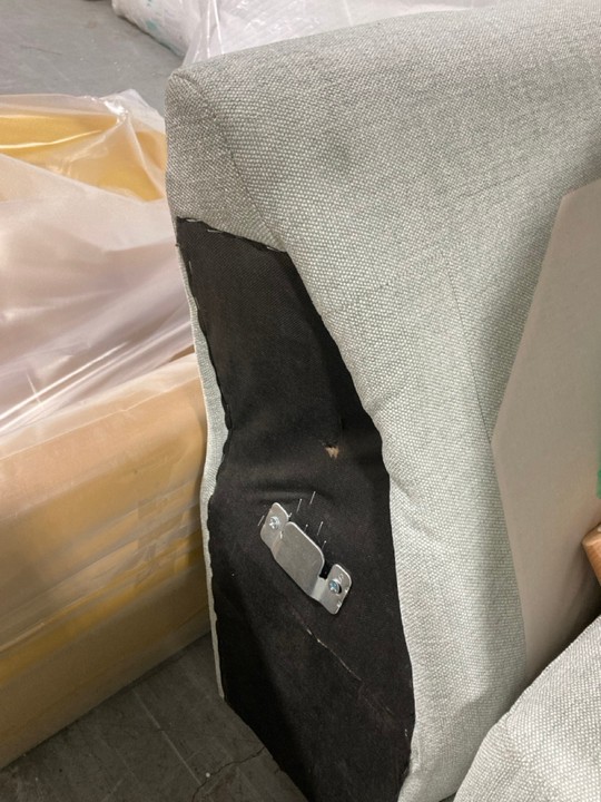 Lot 321  
            Marchington SR10 - Delivery or Collection 

                
JOHN LEWIS & PARTNERS CAMDEN 5 SEATER CORNER END CHAISE UNIT IN CHENILLE SEAGRASS... - Image 4