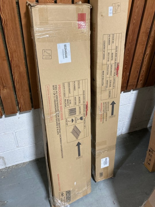 Lot 322  
            Marchington SR10 - Delivery or Collection 

                
JOHN LEWIS & PARTNERS BOW PLATFORM DOUBLE BED - ORIGINAL RRP £348: LOCATION - A8 - Image 3