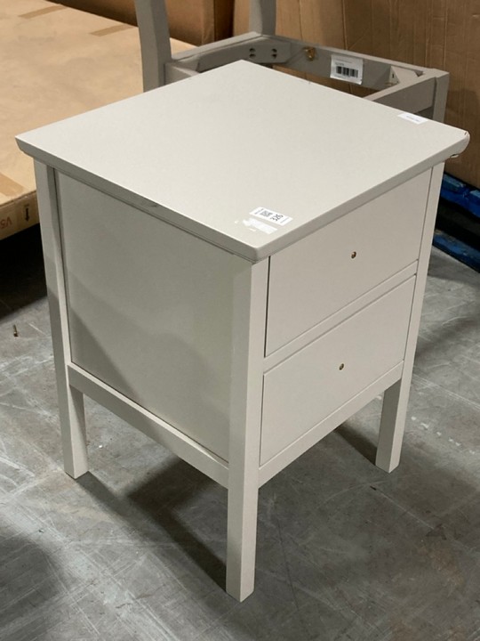 Lot 326  
            Marchington SR10 - Delivery or Collection 

                
JOHN LEWIS & PARTNERS 2 DRAWER BEDSIDE TABLE IN LINEN ORIGINAL RRP: £118: LOCATIO... - Image 3