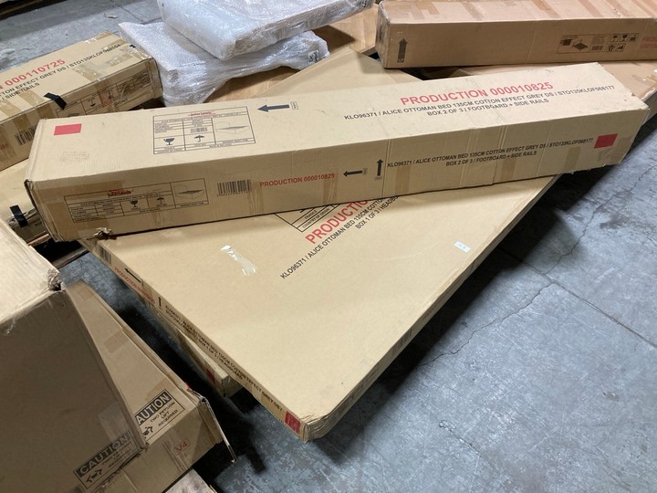 Lot 345  
            Marchington SR10 - Delivery or Collection 

                
JOHN LEWIS & PARTNERS ALICE OTTOMAN BED 135 X 190CM COTTON EFFECT IN GREY ORIGINA... - Image 3