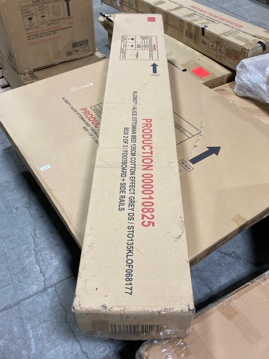 Lot 345  
            Marchington SR10 - Delivery or Collection 

                
JOHN LEWIS & PARTNERS ALICE OTTOMAN BED 135 X 190CM COTTON EFFECT IN GREY ORIGINA... - Image 4