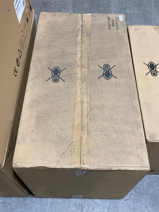 Lot 377  
            Marchington SR10 - Delivery or Collection 

                
APELSON 80CM ANGLED GLASS HOOD IN COPPER & WHITE MODEL: ICON80CW ORIGINAL RRP: £2...