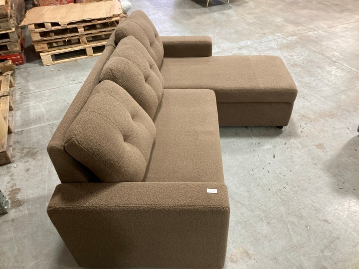 Lot 476  
            Marchington SR10 - Delivery or Collection 

                
DREAMS INTERIORS LARGE 3 SEATER RIGHT HAND FACING CHAISE END STORAGE CORNER SOFA ... - Image 2