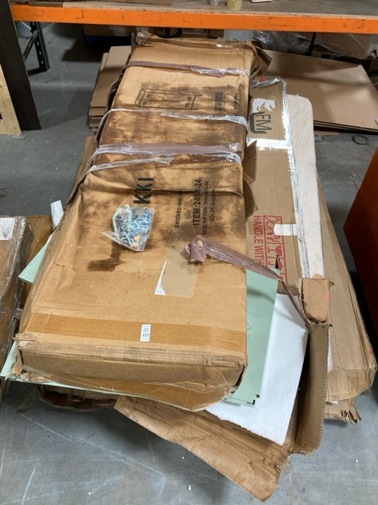 Lot 479  
            Marchington SR10 - Delivery or Collection 

                
PALLET OF ASSORTED HOME FURNITURE COMPONENTS: LOCATION - C8 (KERBSIDE PALLET DELI... - Image 2