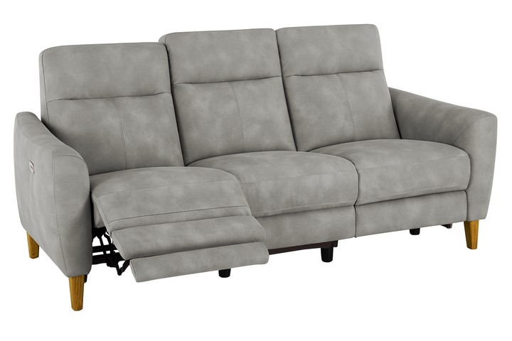 Lot 47  
            Marchington SR10 - Delivery or Collection 

                
OAK FURNITURELAND DYLAN 3 SEATER ELECTRIC RECLINER SOFA IN OXFORD GREY FABRIC - O...