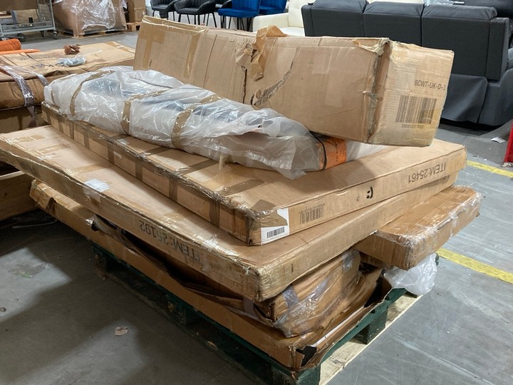 Lot 480  
            Marchington SR10 - Delivery or Collection 

                
PALLET OF ASSORTED HOME FURNITURE COMPONENTS: LOCATION - C8 (KERBSIDE PALLET DELI...