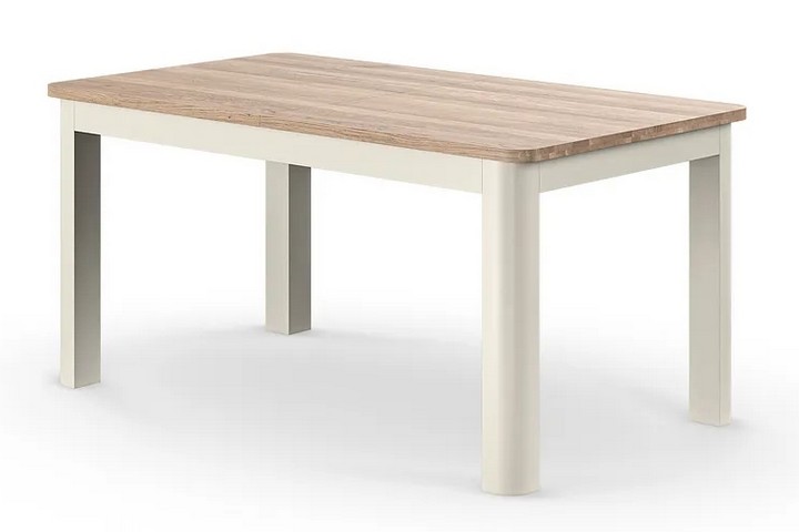 Lot 55  
            Marchington SR10 - Delivery or Collection 

                
OAK FURNITURELAND OTTO EXTENDING DINING TABLE IN SMOKED OAK AND PAINTED FINISH - ...