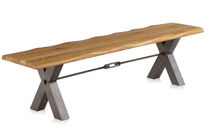 Lot 67  
            Marchington SR10 - Delivery or Collection 

                
OAK FURNITURELAND BROOKLYN LIVING EDGE 6FT BENCH - ORIGINAL RRP £550.00: LOCATION...