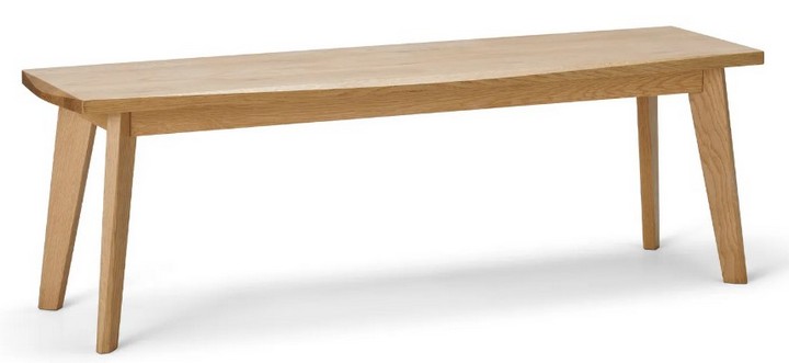 Lot 70  
            Marchington SR10 - Delivery or Collection 

                
OAK FURNITURELAND OAKLEE NATURAL OAK DINING BENCH 140CM - ORIGINAL RRP £600.00: L...