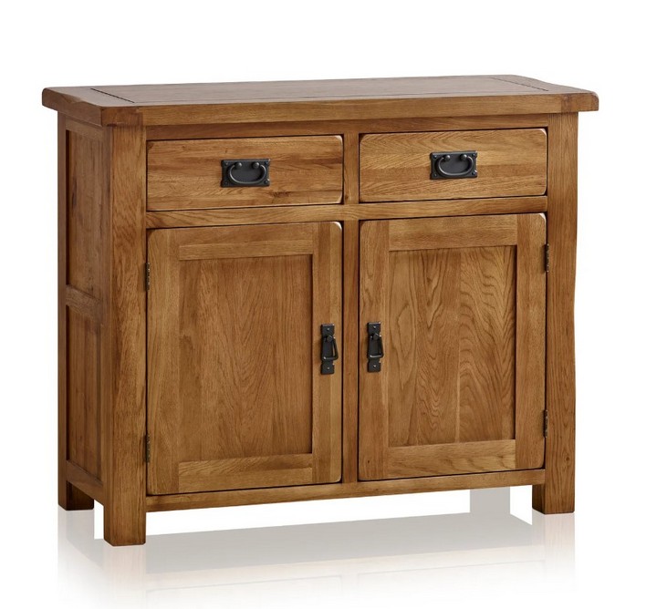 Lot 75  
            Marchington SR10 - Delivery or Collection 

                
OAK FURNITURELAND ORIGINAL RUSTIC SOLID OAK SMALL SIDEBOARD - ORIGINAL RRP £449.9...