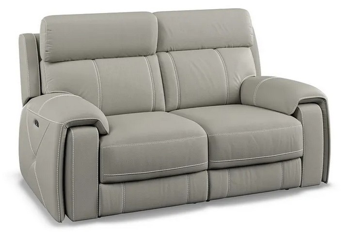 Lot 88  
            Marchington SR10 - Delivery or Collection 

                
OAK FURNITURELAND LEO 2 SEATER RECLINER SOFA IN DESCENT PEWTER FABRIC - ORIGINAL ...