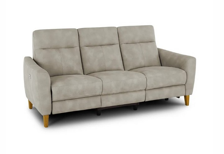 Lot 98  
            Marchington SR10 - Delivery or Collection 

                
OAK FURNITURELAND DYLAN 3 SEATER ELECTRIC RECLINER SOFA IN OXFORD BEIGE FABRIC - ...