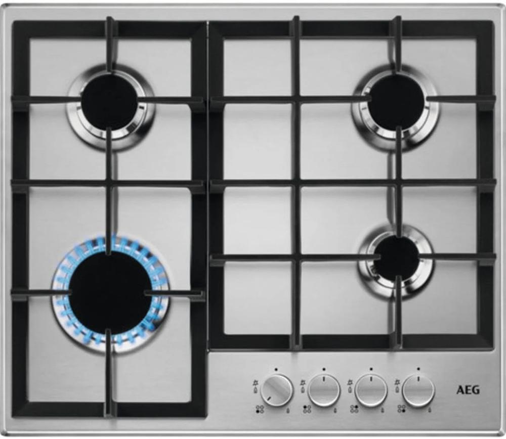 Lot 133  
            Chesterfield SR35- Collection or Optional Delivery Available 

                
AEG 60CM FOUR BURNER GAS HOB - MODEL NO. HGE64200SM - ORIGINAL RRP £233 (LOCATION...
