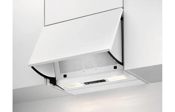 Lot 136  
            Chesterfield SR35- Collection or Optional Delivery Available 

                
ELECTROLUX INTERGRATED COOKER HOOD - MOD NO LFE216W - ORIGINAL RRP £ 210 (LOCATIO...