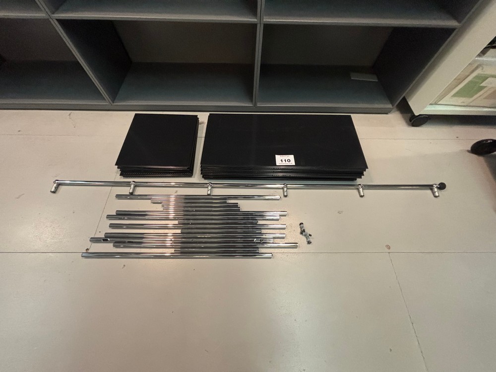 Lot 110  
            Offsite, Nottingham - Collection Only 

                
Back Incomplete Shelving Unit