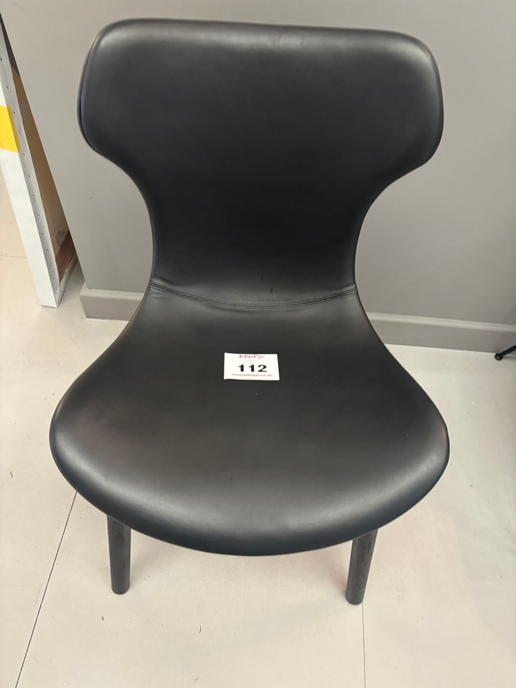 Lot 112  
            Offsite, Nottingham - Collection Only 

                
Montera Dining Chair in Black Leather