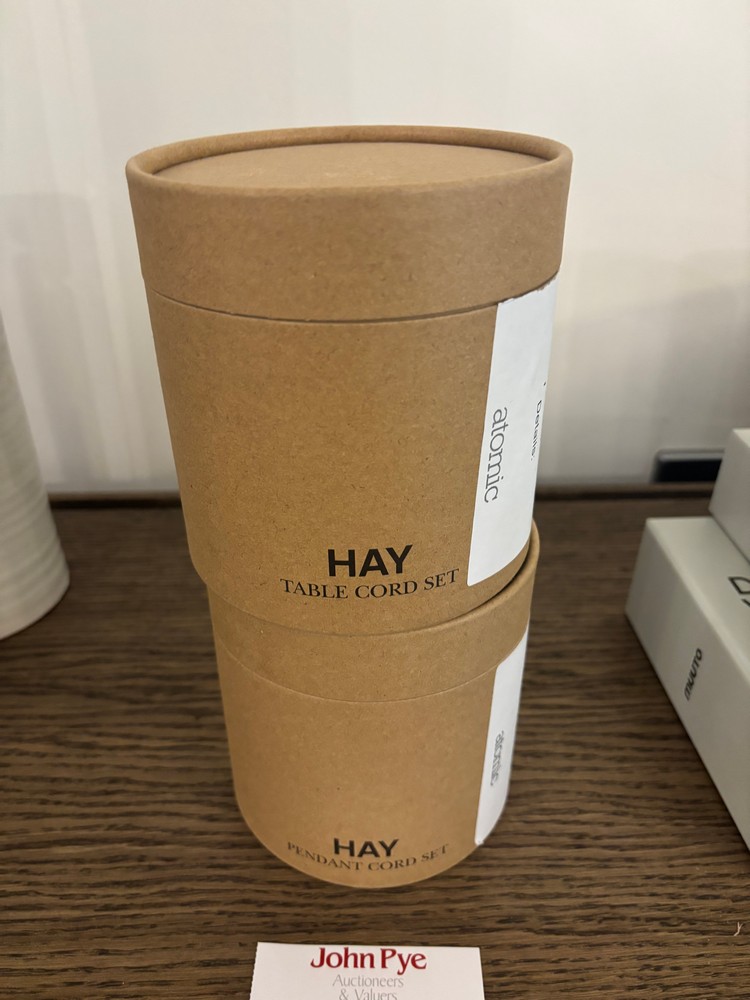 Lot 122  
            Offsite, Nottingham - Collection Only 

                
HAY Table Cord Set