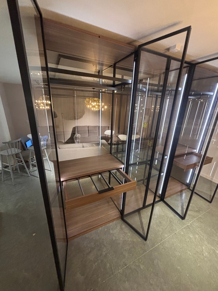 Lot 2  
            Offsite, Nottingham - Collection Only 

                
LEMA Glass Free Standing Wardrobe by Lema Italy, Dimensions Length 307 x D 67 x H...