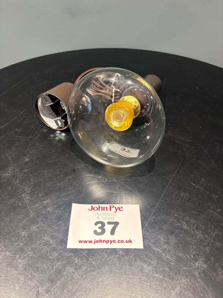 Lot 37  
            Offsite, Nottingham - Collection Only 

                
Plumen 003 LED Light and Brown Pendant Light Fitting