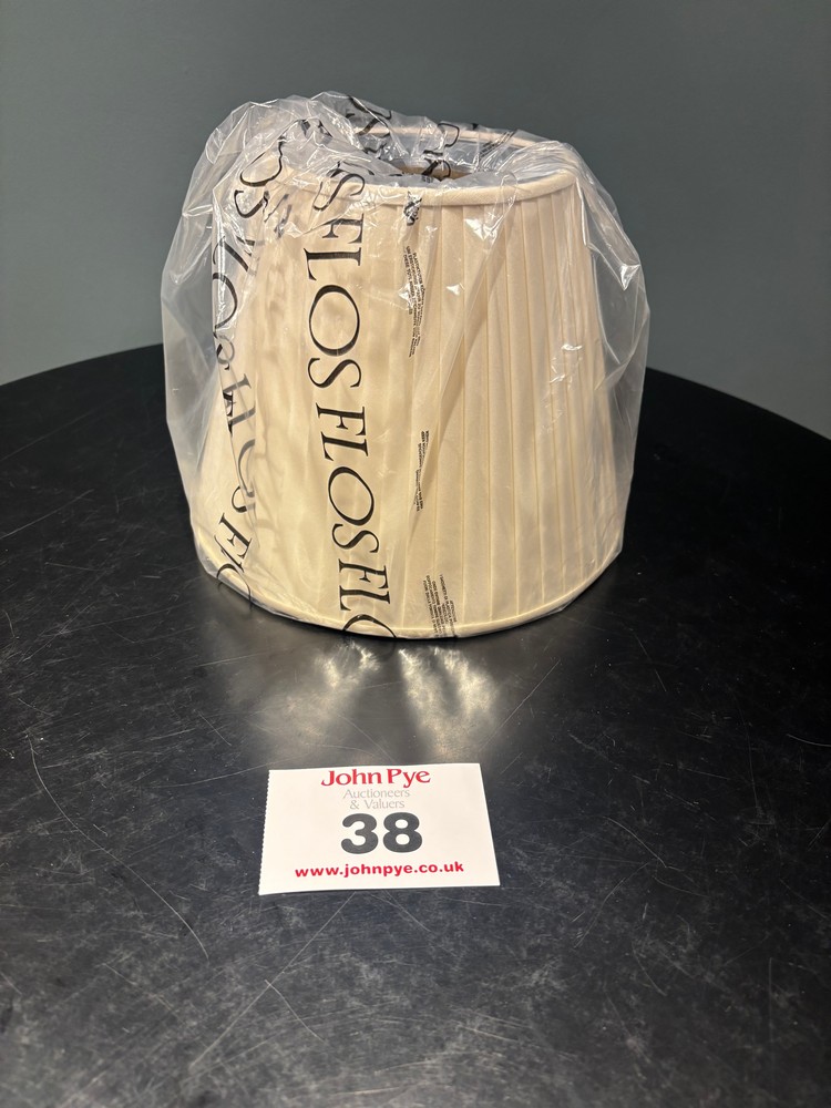 Lot 38  
            Offsite, Nottingham - Collection Only 

                
Flos Miss K Fabric Lampshade