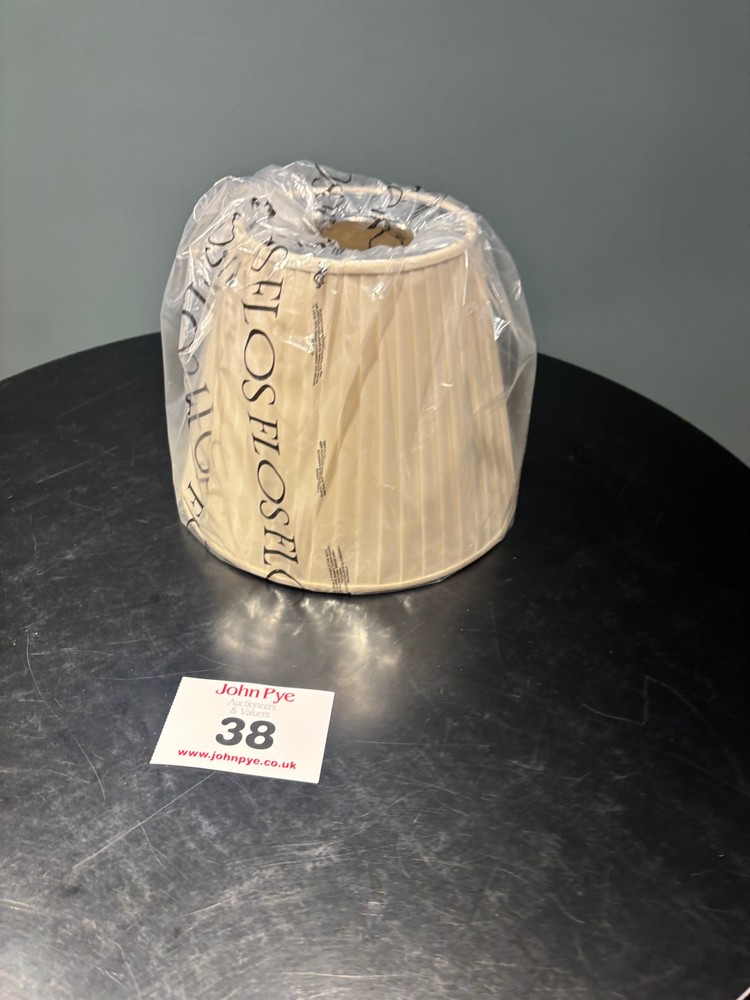 Lot 38  
            Offsite, Nottingham - Collection Only 

                
FLOS Ribbon Shade for KTribe Table Lamp