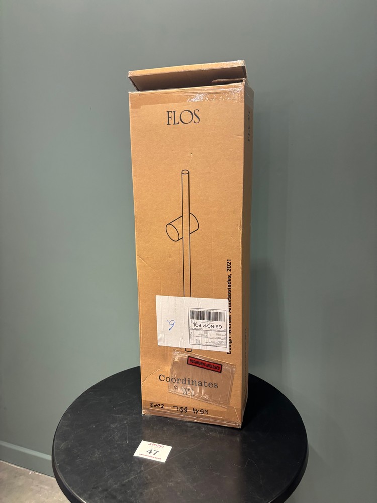 Lot 47  
            Offsite, Nottingham - Collection Only 

                
FLS Coordinates 1 Wall Lamp, Boxed Complete, Matt Gold Finish